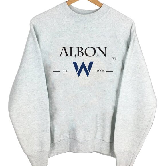 Alex Albon F1 Formula 1 Williams Racing Team Crew Sweatshirt Shirt Sweater - Picture 1 of 2